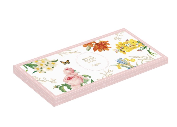 EASY LIFE porcelāna servēšanas šķīvis "Royal Blossom", 36 x16 cm  | 3