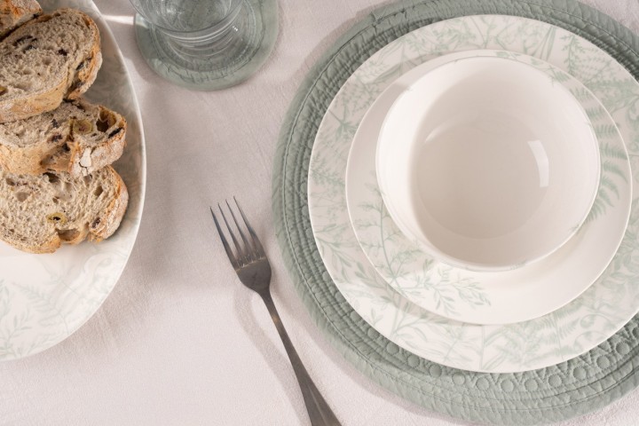 MARY BERRY porcelāna trauku komplekts "Botanical Signature", 12 gab.  | 11