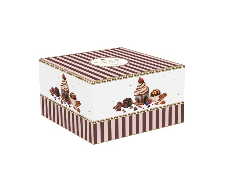 EASY LIFE porcelāna krūze ar apakštasi "Sweet moments" 370 ml | 2