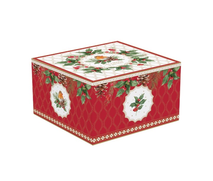 EASY LIFE porcelāna bļodu komplekts "Christmas berries" 2 gab., Ø 14 cm | 2