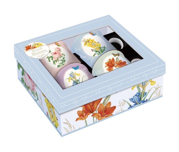 EASY LIFE porcelāna krūžu komplekts "Royal Blossom" 4 gab., 300 ml | 3